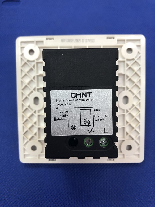 Dimmer điều chỉnh quạt 250W màu vàng